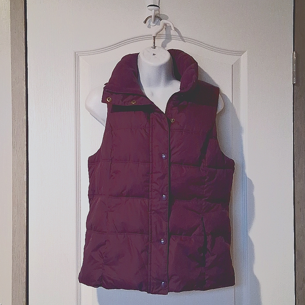 Old Navy Vest Size XS Juicy Grape